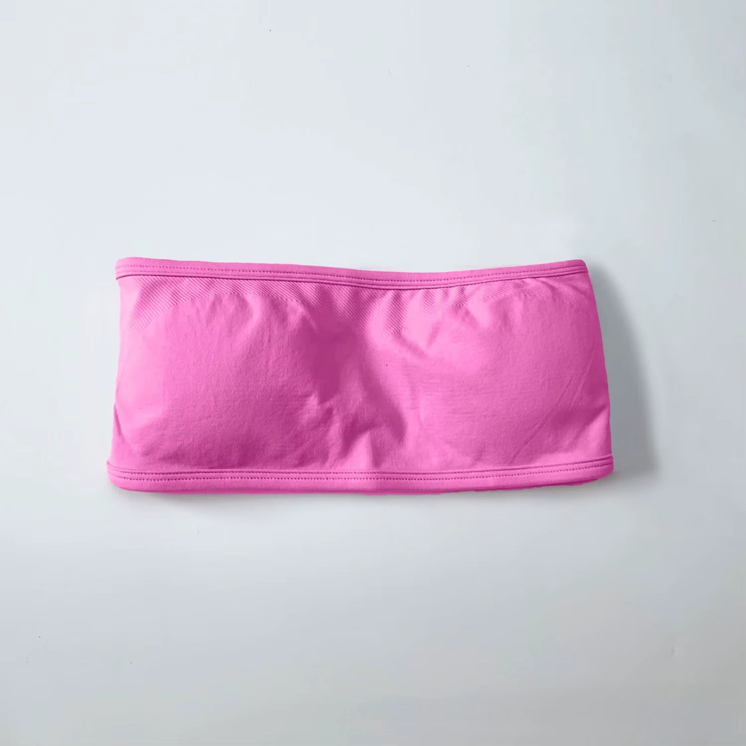 Backless Bandeau Sports Bra Gym Women Crop Tube Top Seamless Yoga Top Sexy Workout Sportswear Push-Up Fitness Underwear