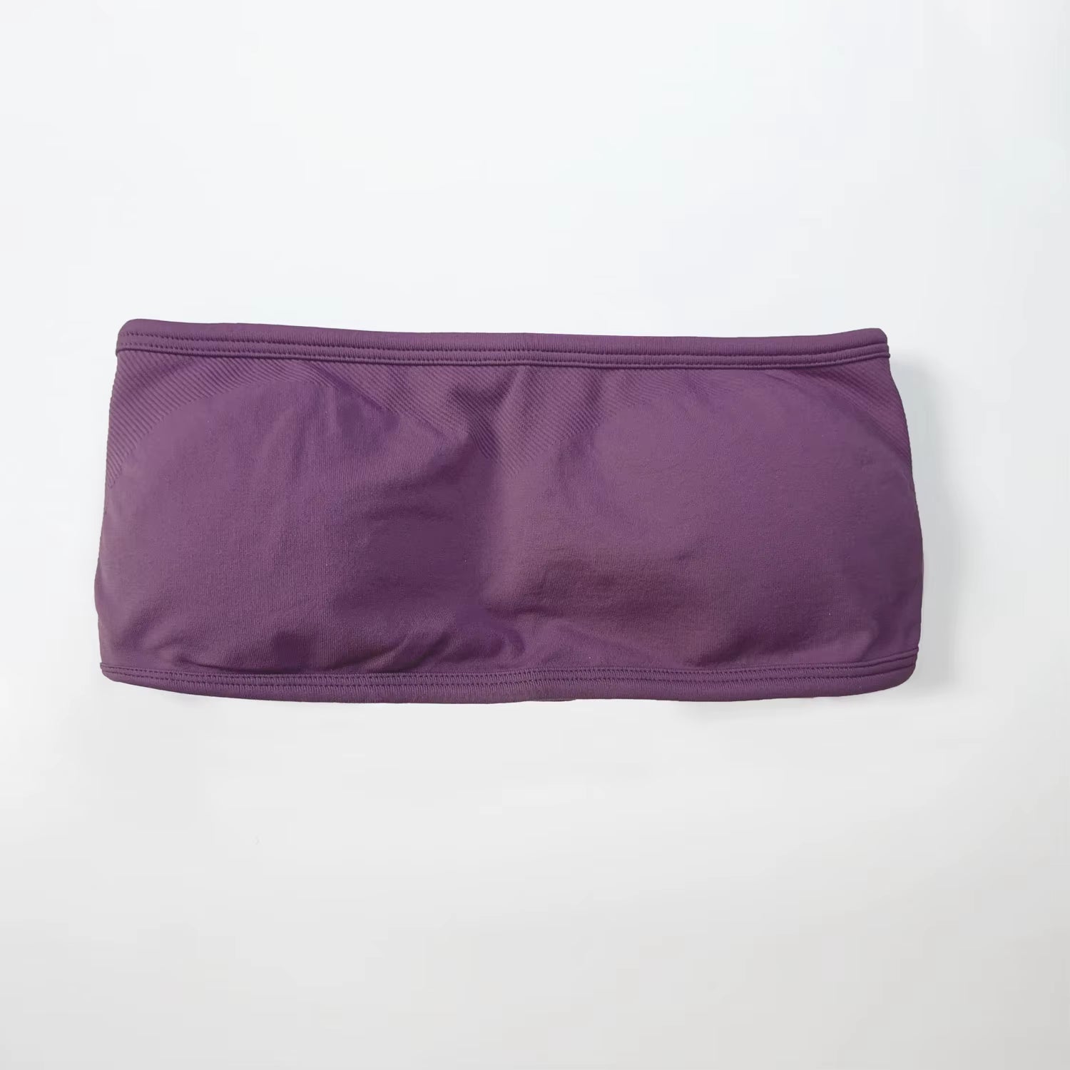 Backless Bandeau Sports Bra Gym Women Crop Tube Top Seamless Yoga Top Sexy Workout Sportswear Push-Up Fitness Underwear